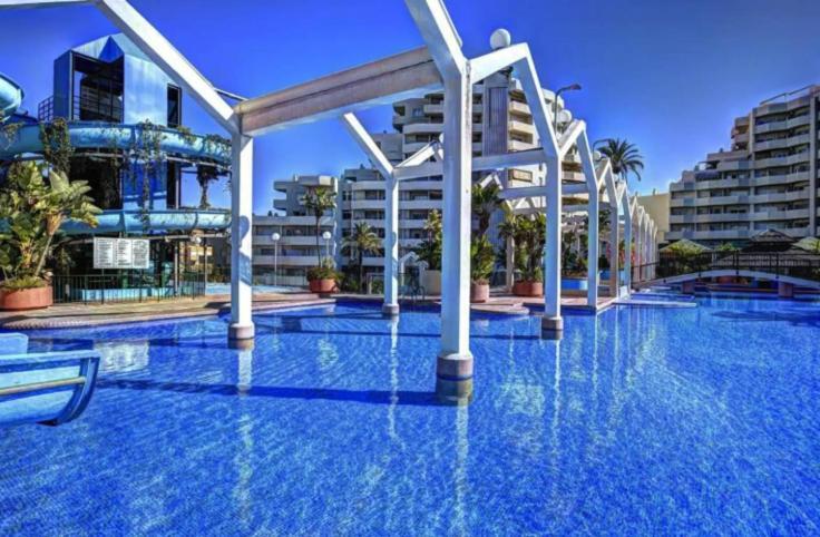 Apartamento Benal beach vista al mar y parque acuático Benalmádena Exterior foto