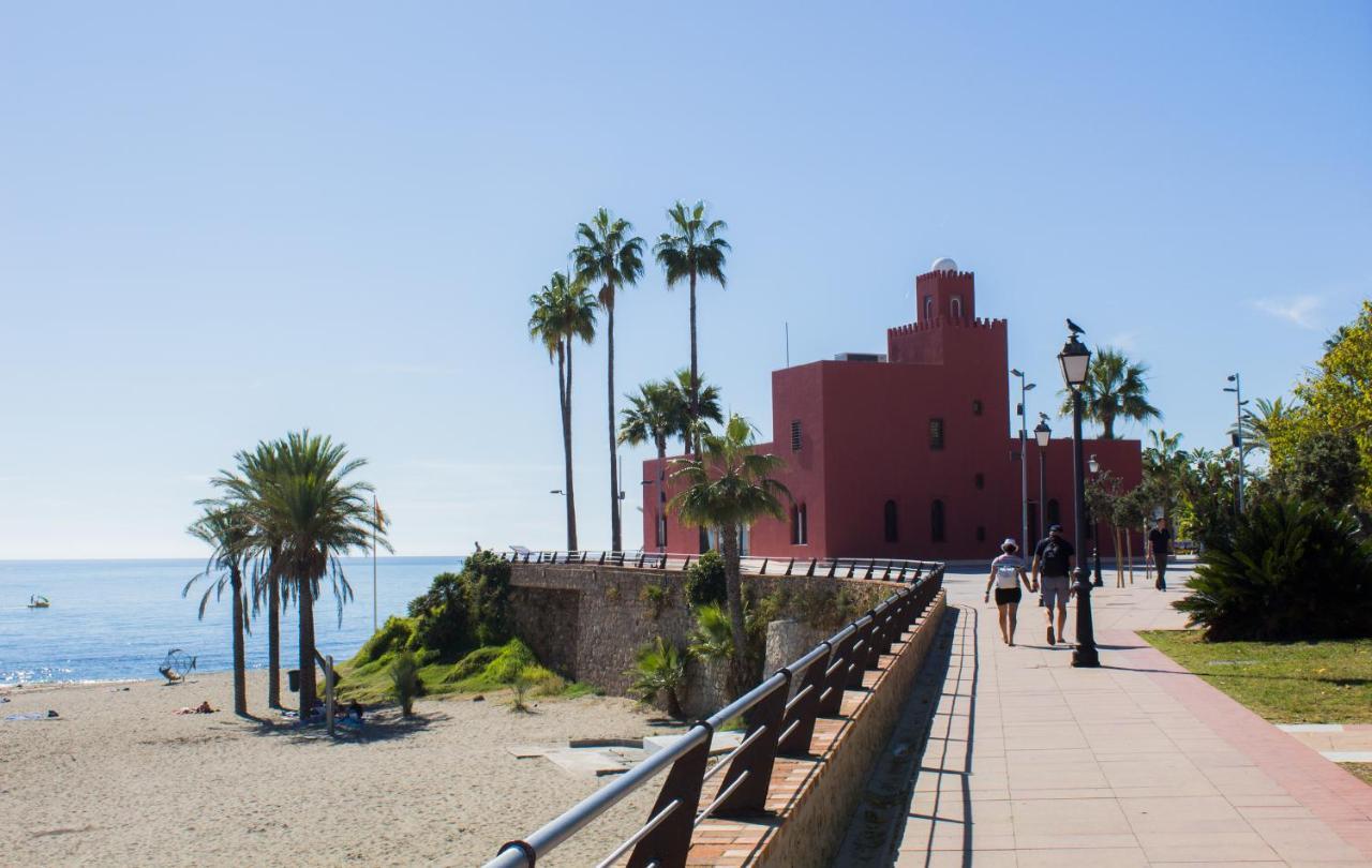 Apartamento Benal beach vista al mar y parque acuático Benalmádena Exterior foto