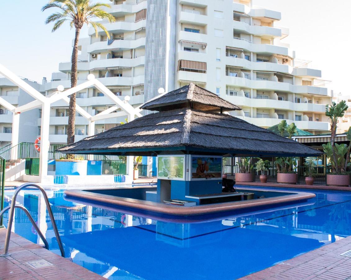 Apartamento Benal beach vista al mar y parque acuático Benalmádena Exterior foto