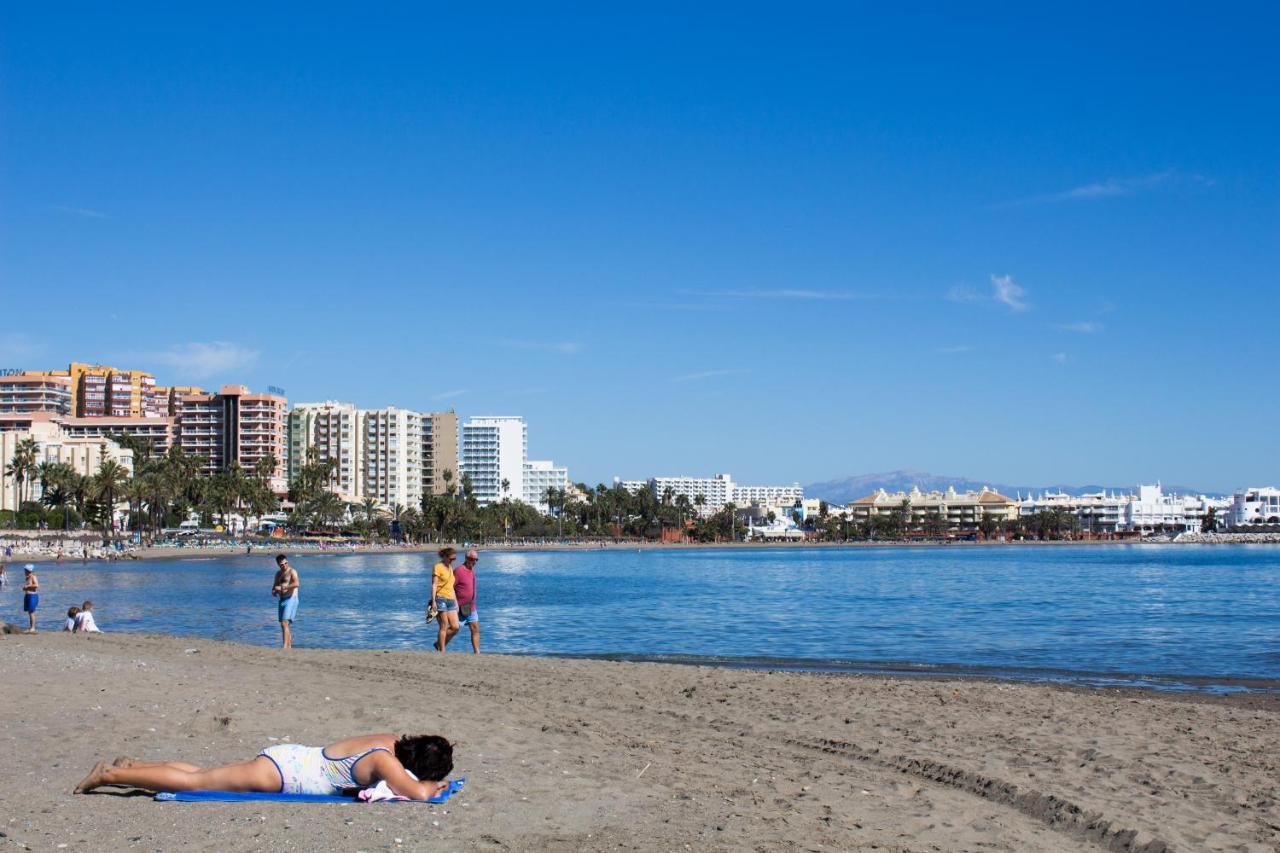 Apartamento Benal beach vista al mar y parque acuático Benalmádena Exterior foto