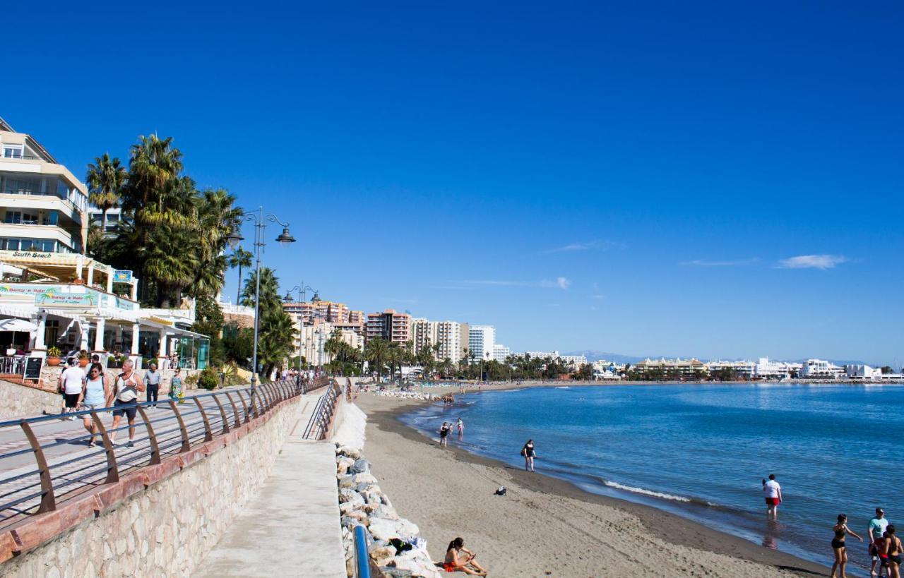 Apartamento Benal beach vista al mar y parque acuático Benalmádena Exterior foto