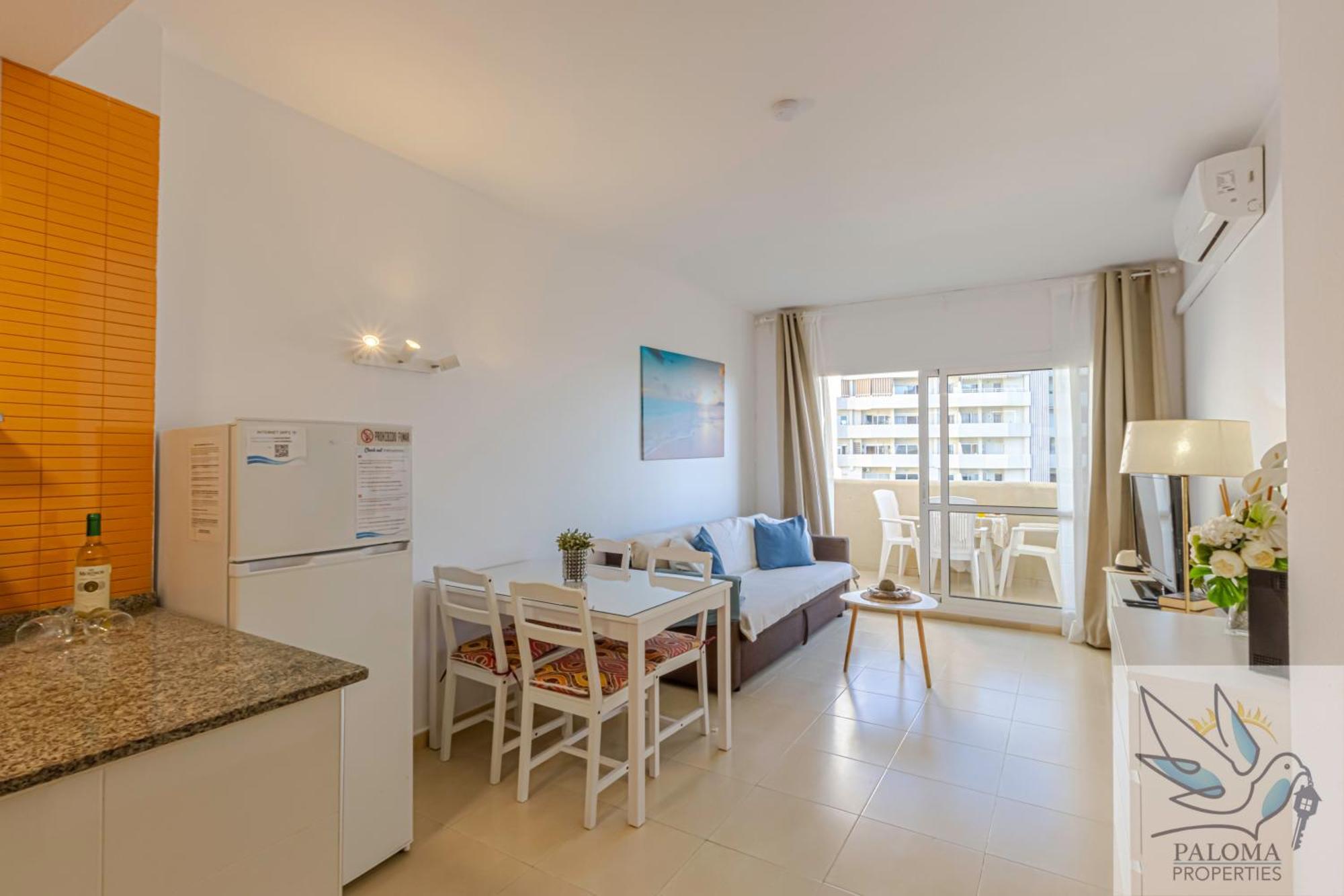 Apartamento Benal beach vista al mar y parque acuático Benalmádena Exterior foto