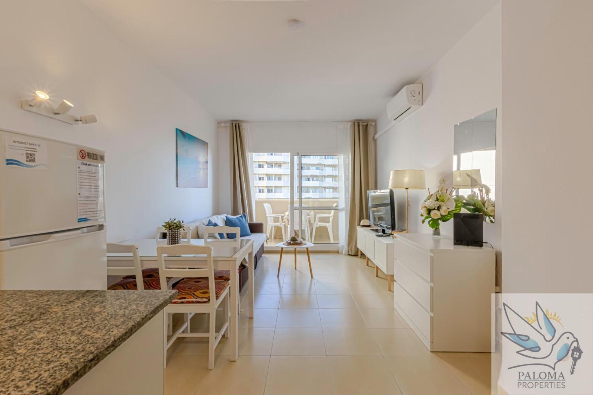 Apartamento Benal beach vista al mar y parque acuático Benalmádena Exterior foto