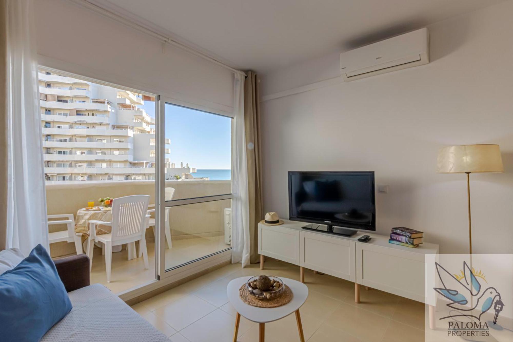 Apartamento Benal beach vista al mar y parque acuático Benalmádena Exterior foto