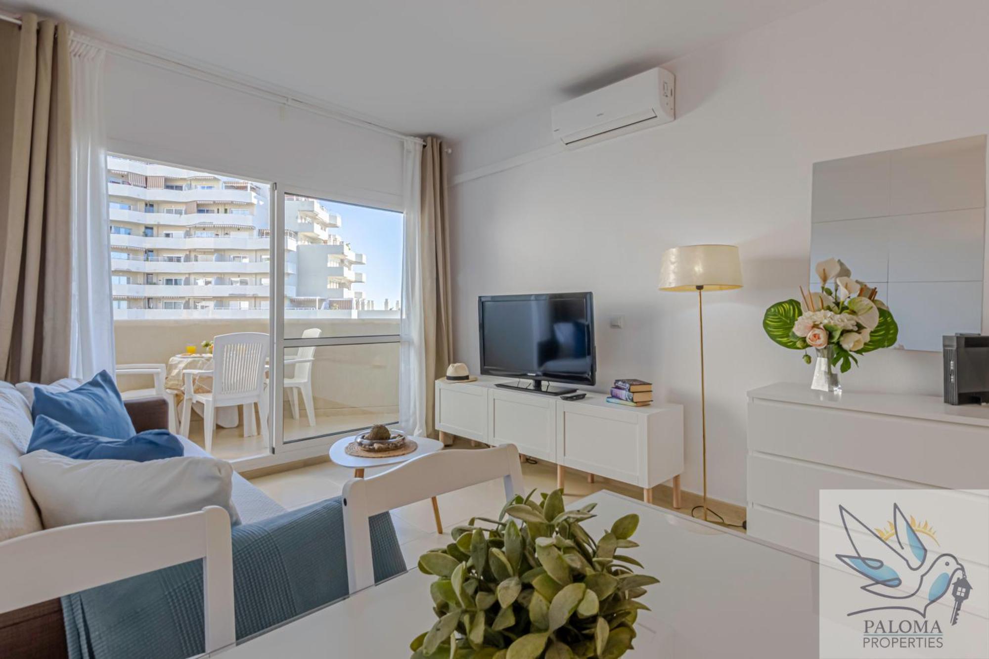 Apartamento Benal beach vista al mar y parque acuático Benalmádena Exterior foto